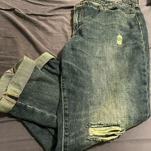 1969 Gap sexy boyfriend fit distressed jeans